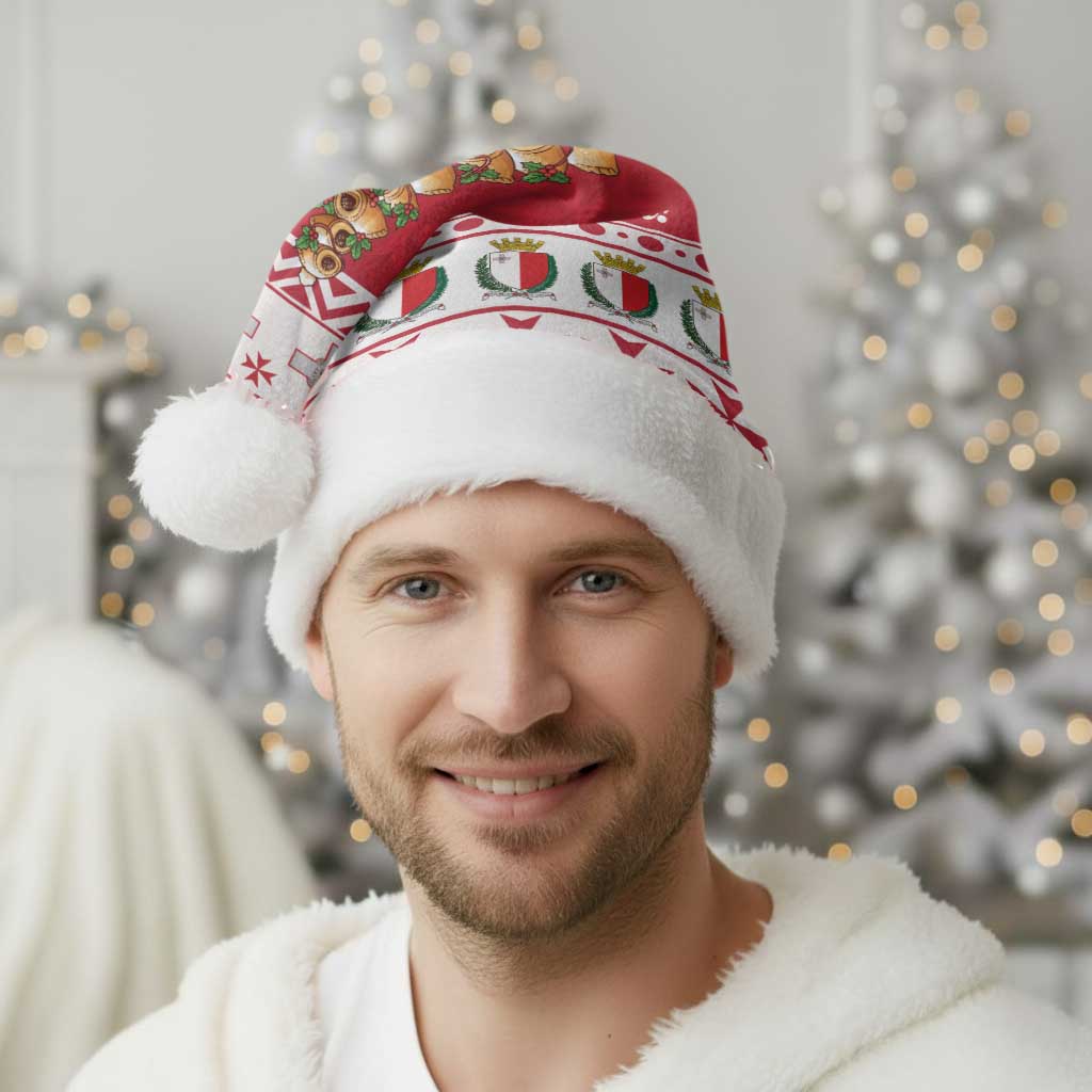 Traditional Maltese Imqaret Pastry Christmas Santa Hat Malta Imqaret Christmas Tree - Wonder Print Shop