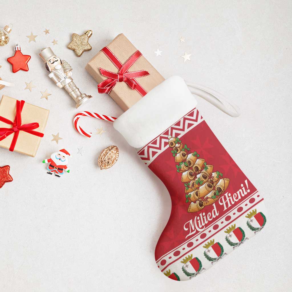 Traditional Maltese Imqaret Pastry Christmas Stocking Malta Imqaret Christmas Tree - Wonder Print Shop