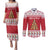 Traditional Maltese Imqaret Pastry Couples Matching Puletasi and Long Sleeve Button Shirt Malta Imqaret Christmas Tree - Wonder Print Shop