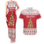 Traditional Maltese Imqaret Pastry Couples Matching Tank Maxi Dress and Hawaiian Shirt Malta Imqaret Christmas Tree - Wonder Print Shop