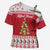 Traditional Maltese Imqaret Pastry Cross Shoulder Shirt Malta Imqaret Christmas Tree - Wonder Print Shop
