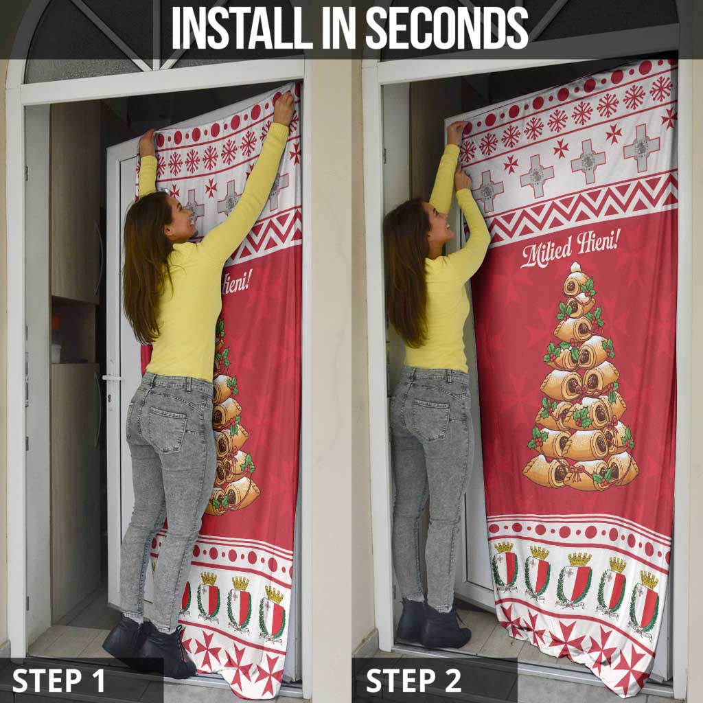 Traditional Maltese Imqaret Pastry Door Cover Malta Imqaret Christmas Tree - Wonder Print Shop