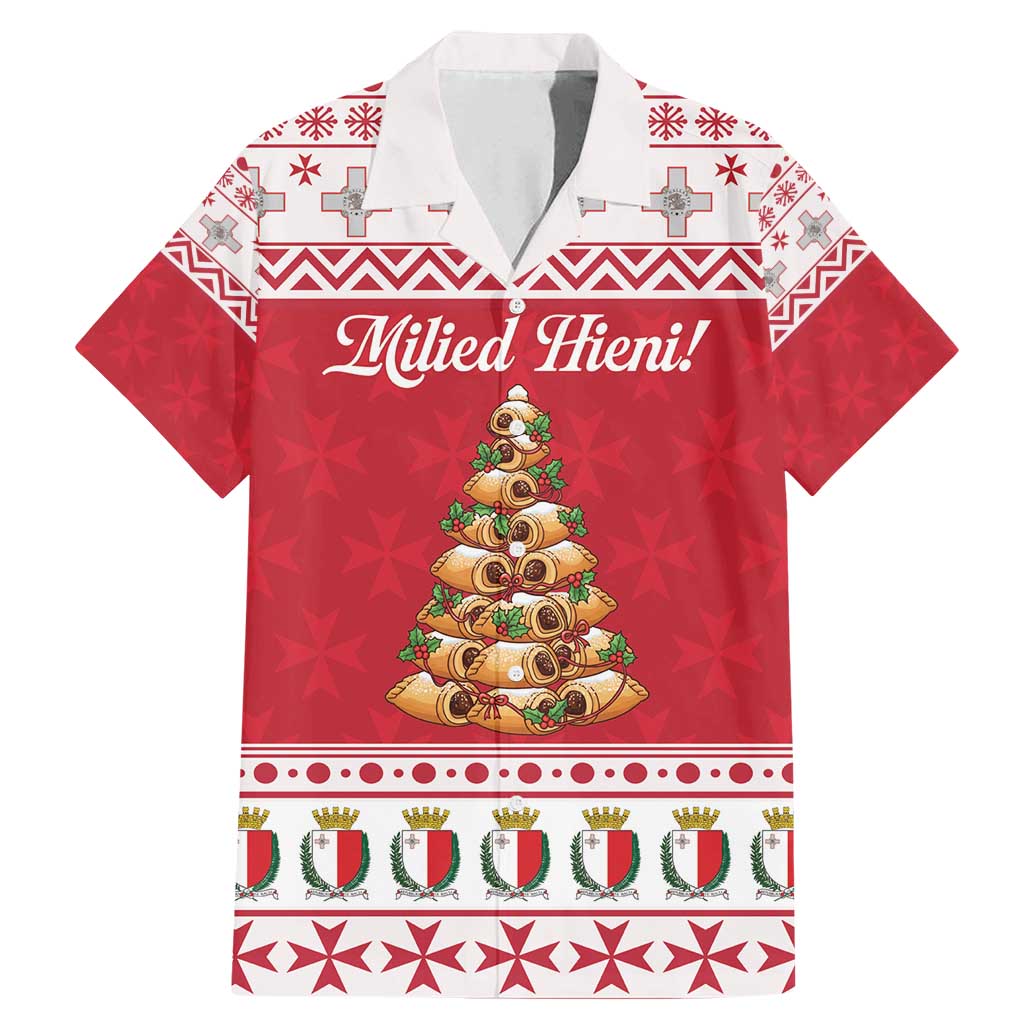 Traditional Maltese Imqaret Pastry Family Matching Mermaid Dress and Hawaiian Shirt Malta Imqaret Christmas Tree - Wonder Print Shop