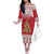 Traditional Maltese Imqaret Pastry Family Matching Off The Shoulder Long Sleeve Dress and Hawaiian Shirt Malta Imqaret Christmas Tree - Wonder Print Shop