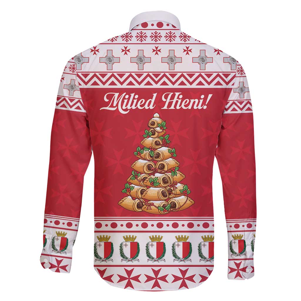 Traditional Maltese Imqaret Pastry Family Matching Off Shoulder Maxi Dress and Hawaiian Shirt Malta Imqaret Christmas Tree - Wonder Print Shop