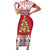 Traditional Maltese Imqaret Pastry Family Matching Short Sleeve Bodycon Dress and Hawaiian Shirt Malta Imqaret Christmas Tree - Wonder Print Shop