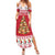 Traditional Maltese Imqaret Pastry Family Matching Summer Maxi Dress and Hawaiian Shirt Malta Imqaret Christmas Tree - Wonder Print Shop