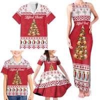 Traditional Maltese Imqaret Pastry Family Matching Tank Maxi Dress and Hawaiian Shirt Malta Imqaret Christmas Tree - Wonder Print Shop