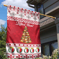 Traditional Maltese Imqaret Pastry Garden Flag Malta Imqaret Christmas Tree - Wonder Print Shop