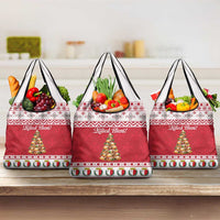Traditional Maltese Imqaret Pastry Grocery Bag Malta Imqaret Christmas Tree - Wonder Print Shop
