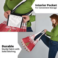 Traditional Maltese Imqaret Pastry Grocery Bag Malta Imqaret Christmas Tree - Wonder Print Shop