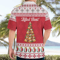 Traditional Maltese Imqaret Pastry Hawaiian Shirt Malta Imqaret Christmas Tree - Wonder Print Shop