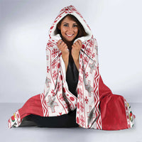 Traditional Maltese Imqaret Pastry Hooded Blanket Malta Imqaret Christmas Tree - Wonder Print Shop