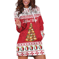 Traditional Maltese Imqaret Pastry Hoodie Dress Malta Imqaret Christmas Tree - Wonder Print Shop