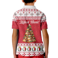 Traditional Maltese Imqaret Pastry Kid Polo Shirt Malta Imqaret Christmas Tree - Wonder Print Shop