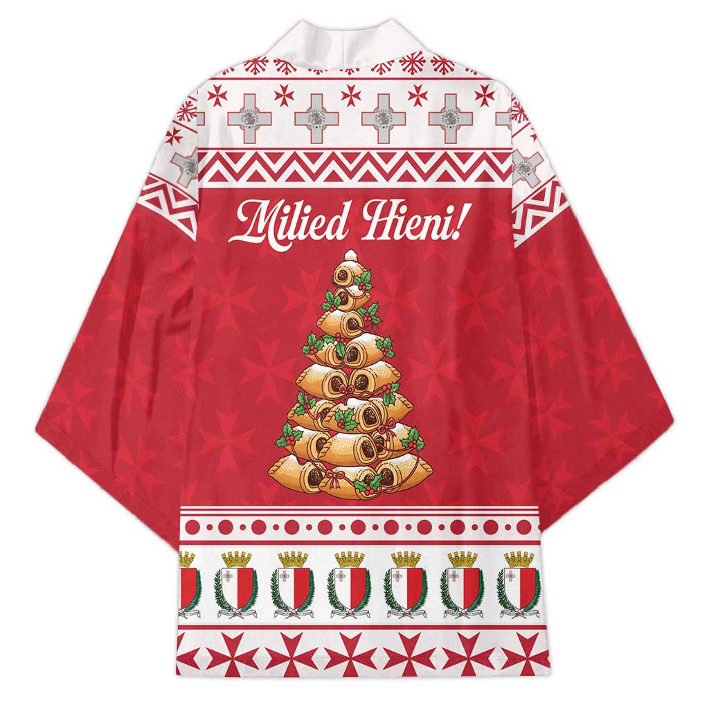 Traditional Maltese Imqaret Pastry Kimono Malta Imqaret Christmas Tree - Wonder Print Shop
