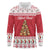 Traditional Maltese Imqaret Pastry Long Sleeve Polo Shirt Malta Imqaret Christmas Tree - Wonder Print Shop