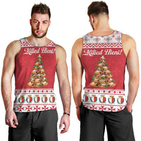Traditional Maltese Imqaret Pastry Men Tank Top Malta Imqaret Christmas Tree - Wonder Print Shop