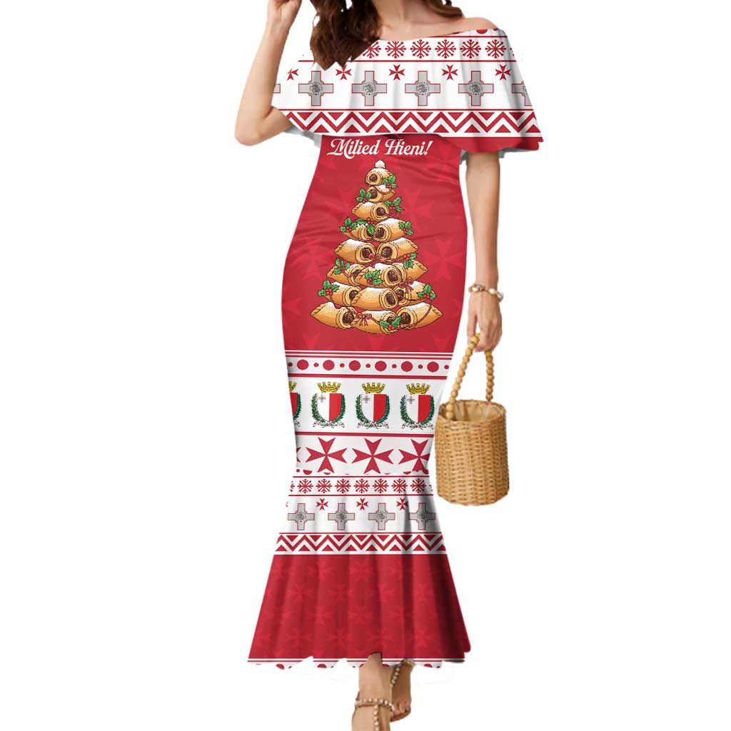 Traditional Maltese Imqaret Pastry Mermaid Dress Malta Imqaret Christmas Tree - Wonder Print Shop
