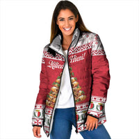 Traditional Maltese Imqaret Pastry Padded Jacket Malta Imqaret Christmas Tree - Wonder Print Shop