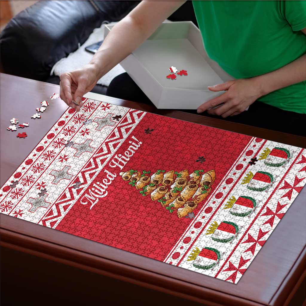 Traditional Maltese Imqaret Pastry Puzzle Malta Imqaret Christmas Tree - Wonder Print Shop