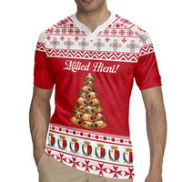 Traditional Maltese Imqaret Pastry Rugby Jersey Malta Imqaret Christmas Tree - Wonder Print Shop