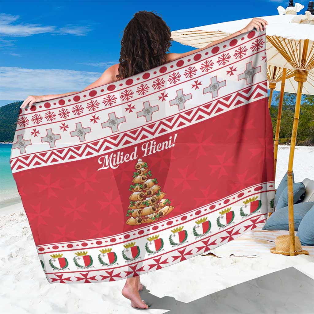 Traditional Maltese Imqaret Pastry Sarong Malta Imqaret Christmas Tree - Wonder Print Shop