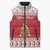 Traditional Maltese Imqaret Pastry Sleeveless Puffer Jacket Malta Imqaret Christmas Tree - Wonder Print Shop