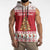 Traditional Maltese Imqaret Pastry Sleeveless Zip Hoodie Malta Imqaret Christmas Tree - Wonder Print Shop
