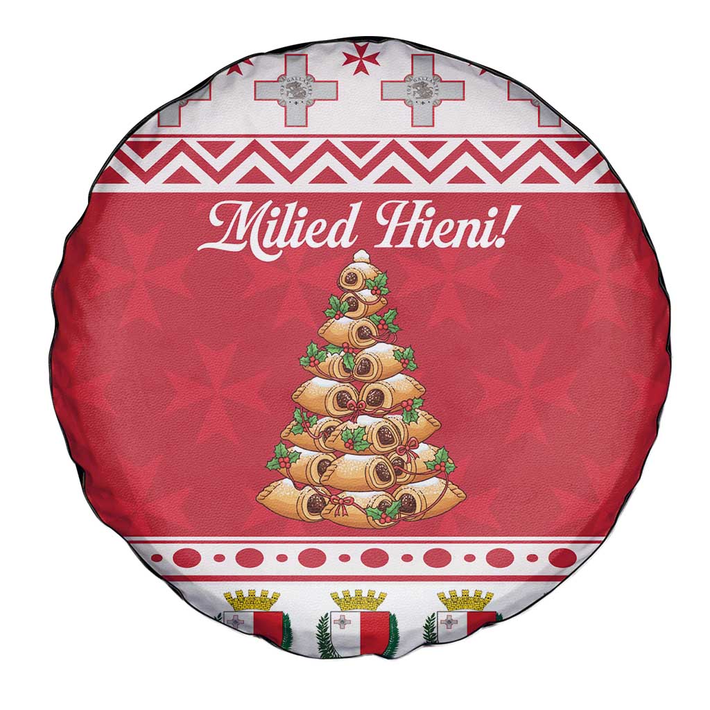 Traditional Maltese Imqaret Pastry Spare Tire Cover Malta Imqaret Christmas Tree - Wonder Print Shop