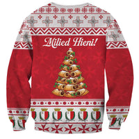 Traditional Maltese Imqaret Pastry Sweatshirt Malta Imqaret Christmas Tree - Wonder Print Shop