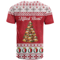 Traditional Maltese Imqaret Pastry T Shirt Malta Imqaret Christmas Tree - Wonder Print Shop