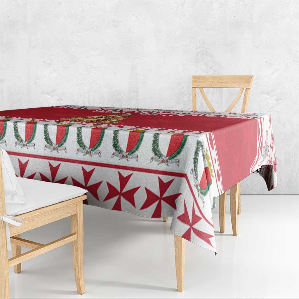 Traditional Maltese Imqaret Pastry Tablecloth Malta Imqaret Christmas Tree - Wonder Print Shop