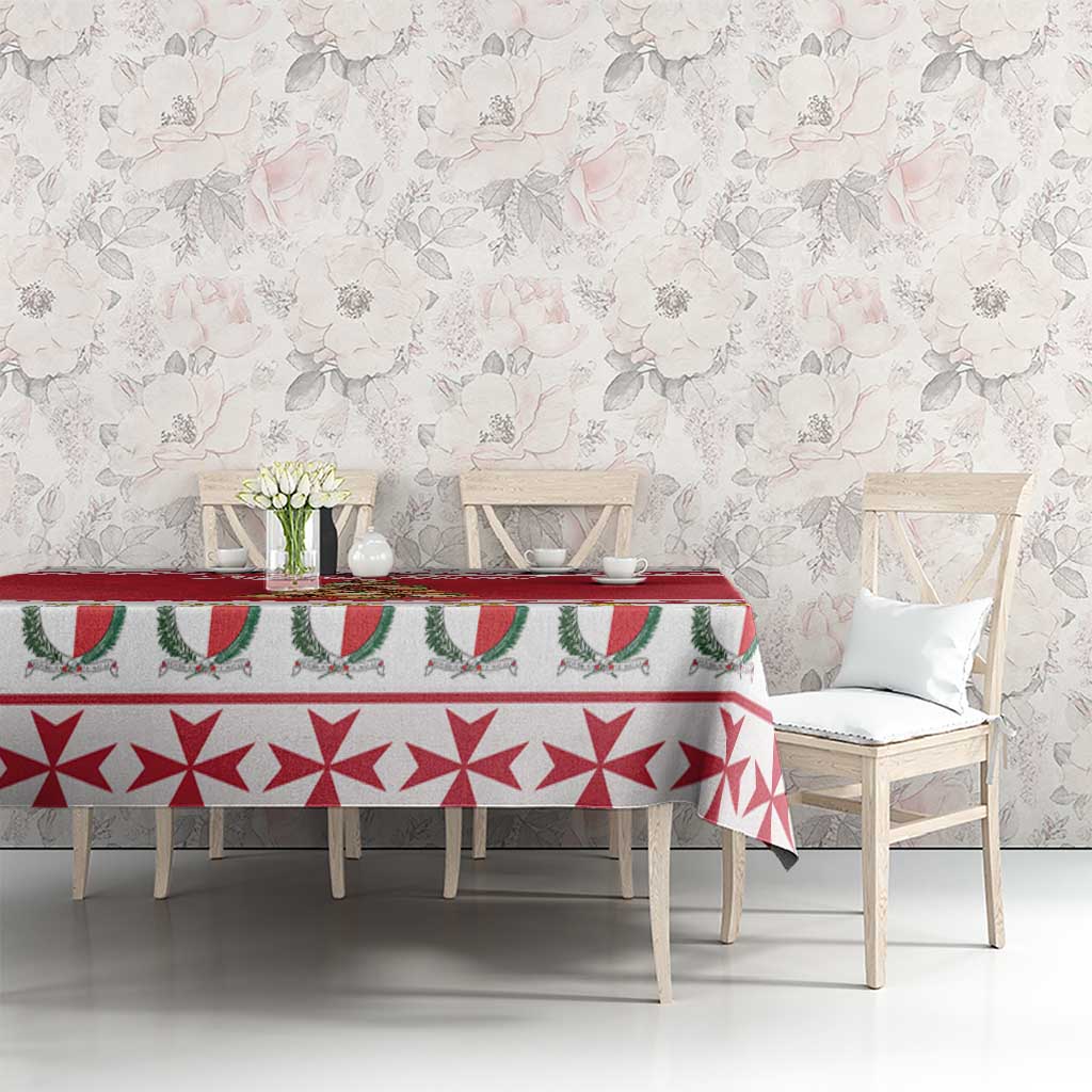 Traditional Maltese Imqaret Pastry Tablecloth Malta Imqaret Christmas Tree - Wonder Print Shop