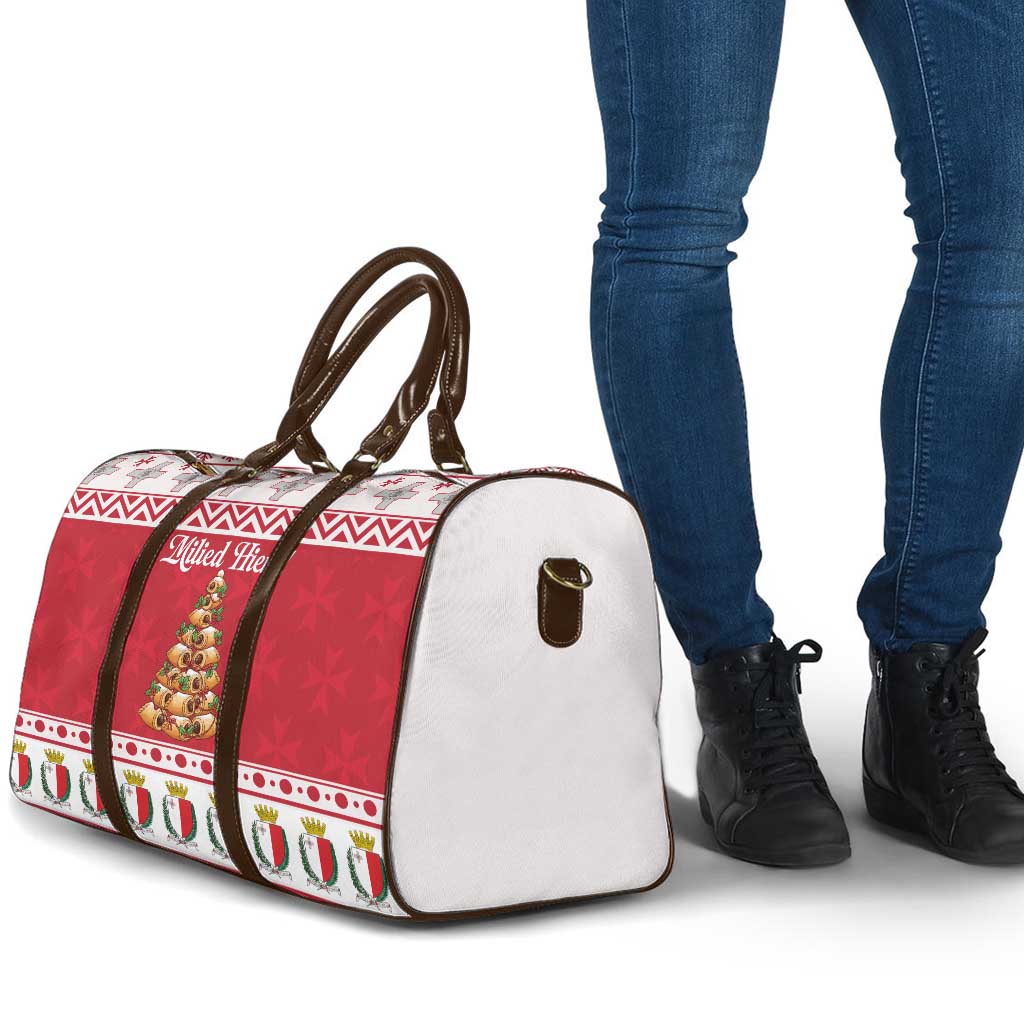 Traditional Maltese Imqaret Pastry Travel Bag Malta Imqaret Christmas Tree - Wonder Print Shop