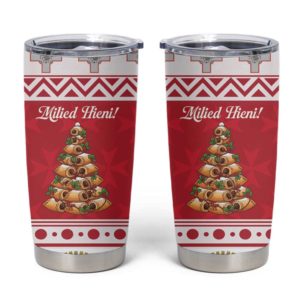 Traditional Maltese Imqaret Pastry Tumbler Cup Malta Imqaret Christmas Tree - Wonder Print Shop