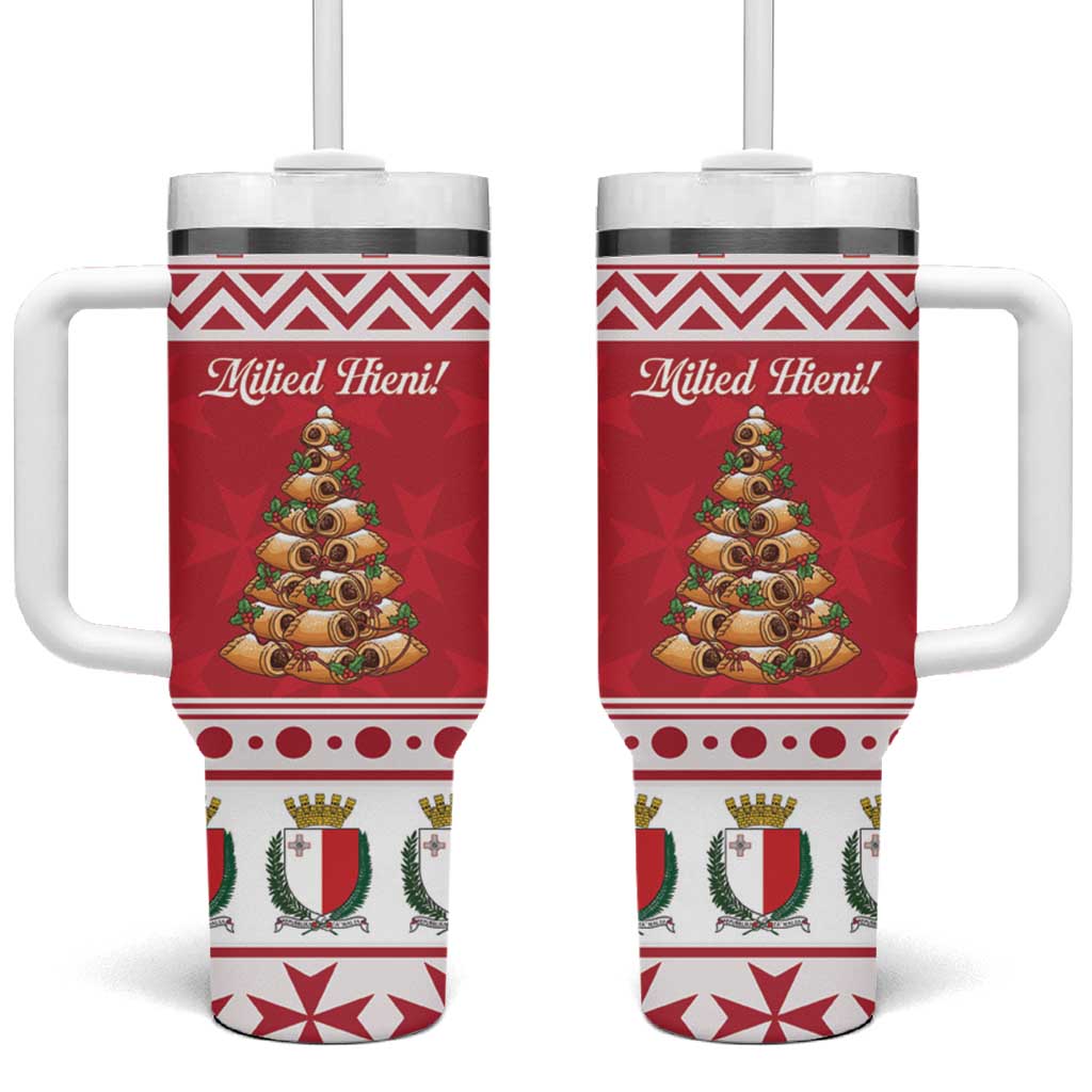 Traditional Maltese Imqaret Pastry Tumbler With Handle Malta Imqaret Christmas Tree - Wonder Print Shop