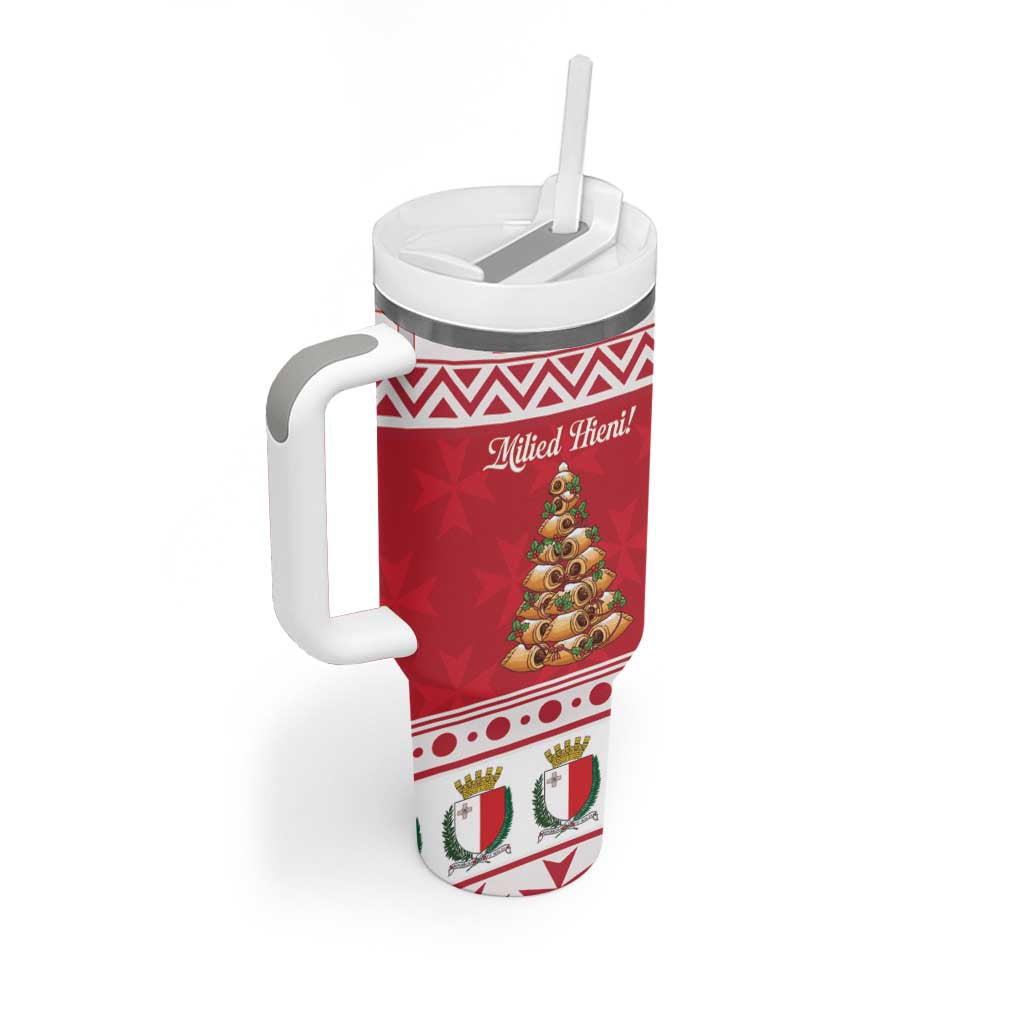 Traditional Maltese Imqaret Pastry Tumbler With Handle Malta Imqaret Christmas Tree - Wonder Print Shop