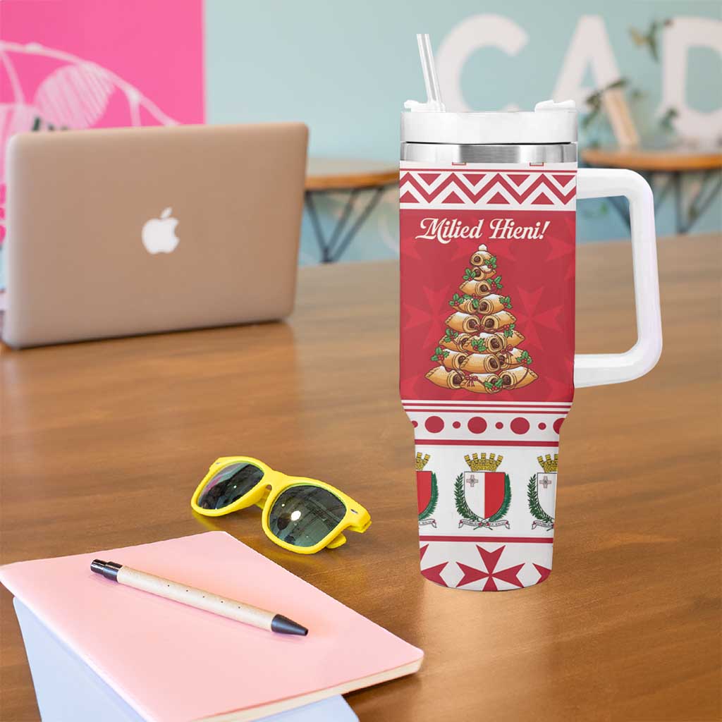 Traditional Maltese Imqaret Pastry Tumbler With Handle Malta Imqaret Christmas Tree - Wonder Print Shop