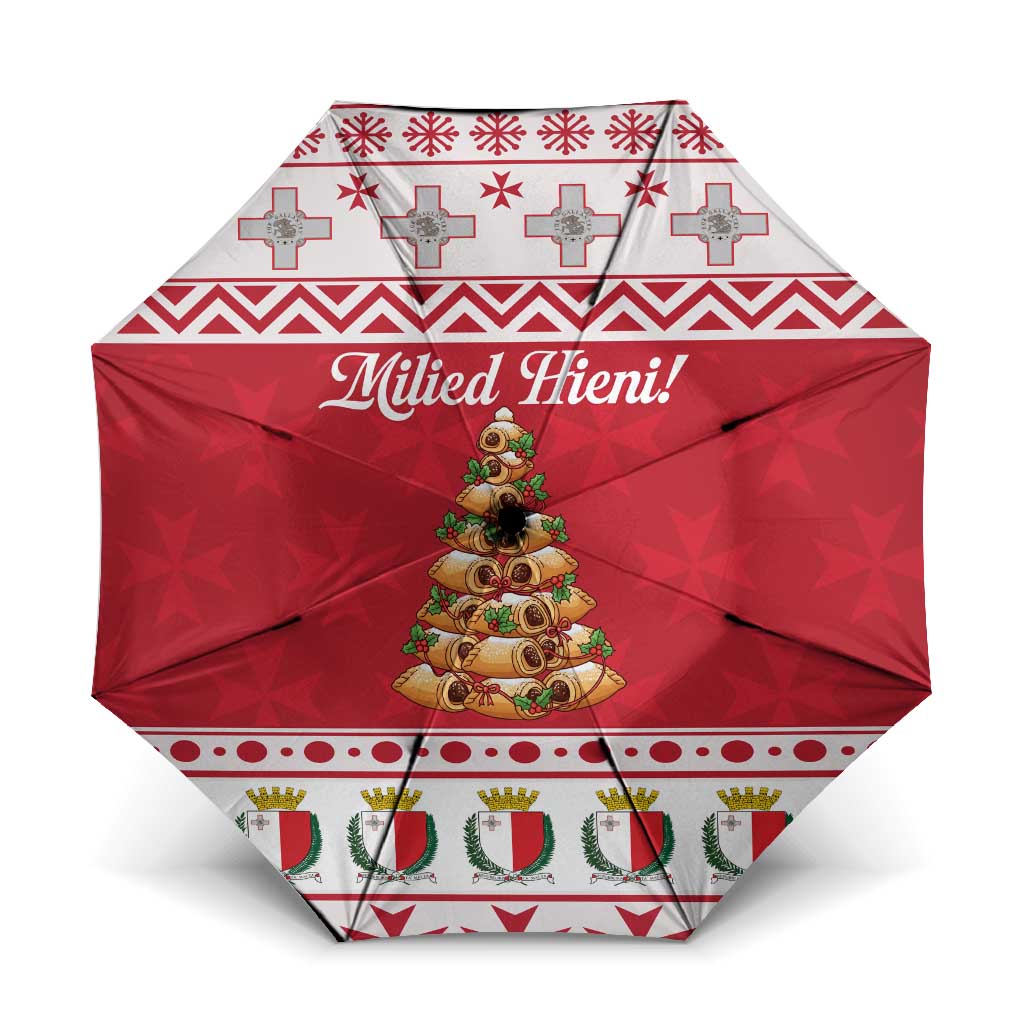 Traditional Maltese Imqaret Pastry Umbrella Malta Imqaret Christmas Tree - Wonder Print Shop