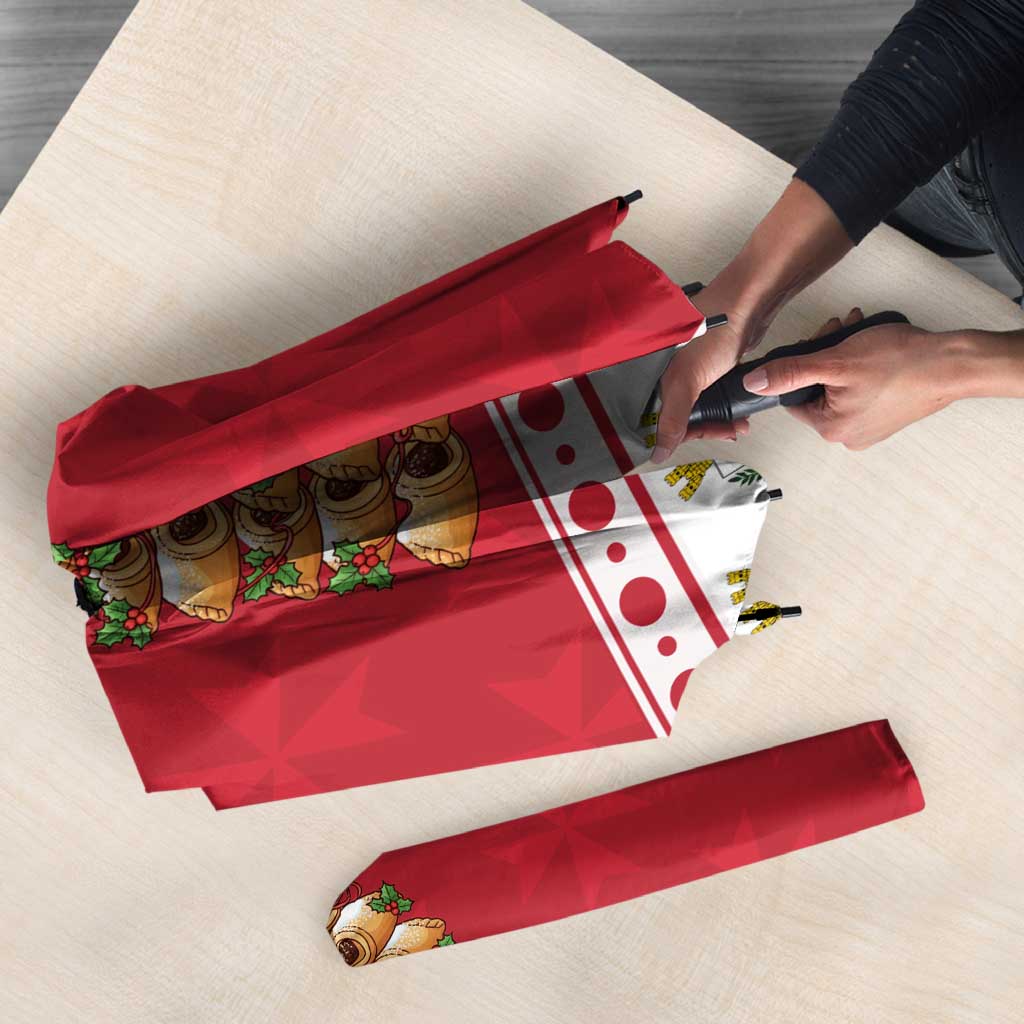 Traditional Maltese Imqaret Pastry Umbrella Malta Imqaret Christmas Tree - Wonder Print Shop