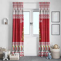 Traditional Maltese Imqaret Pastry Window Curtain Malta Imqaret Christmas Tree - Wonder Print Shop