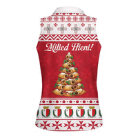 Traditional Maltese Imqaret Pastry Women Sleeveless Polo Shirt Malta Imqaret Christmas Tree - Wonder Print Shop