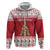 Traditional Maltese Imqaret Pastry Zip Hoodie Malta Imqaret Christmas Tree - Wonder Print Shop