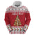 Traditional Maltese Imqaret Pastry Zip Hoodie Malta Imqaret Christmas Tree - Wonder Print Shop