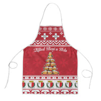 Cute Maltese Imqaret Pastry Christmas Apron Christmas Joy in Malta - Wonder Print Shop
