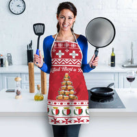 Cute Maltese Imqaret Pastry Christmas Apron Christmas Joy in Malta - Wonder Print Shop