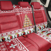 Cute Maltese Imqaret Pastry Christmas Back Car Seat Cover Christmas Joy in Malta - Wonder Print Shop