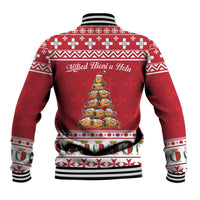 Cute Maltese Imqaret Pastry Christmas Baseball Jacket Christmas Joy in Malta - Wonder Print Shop