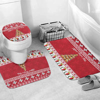 Cute Maltese Imqaret Pastry Christmas Bathroom Set Christmas Joy in Malta - Wonder Print Shop